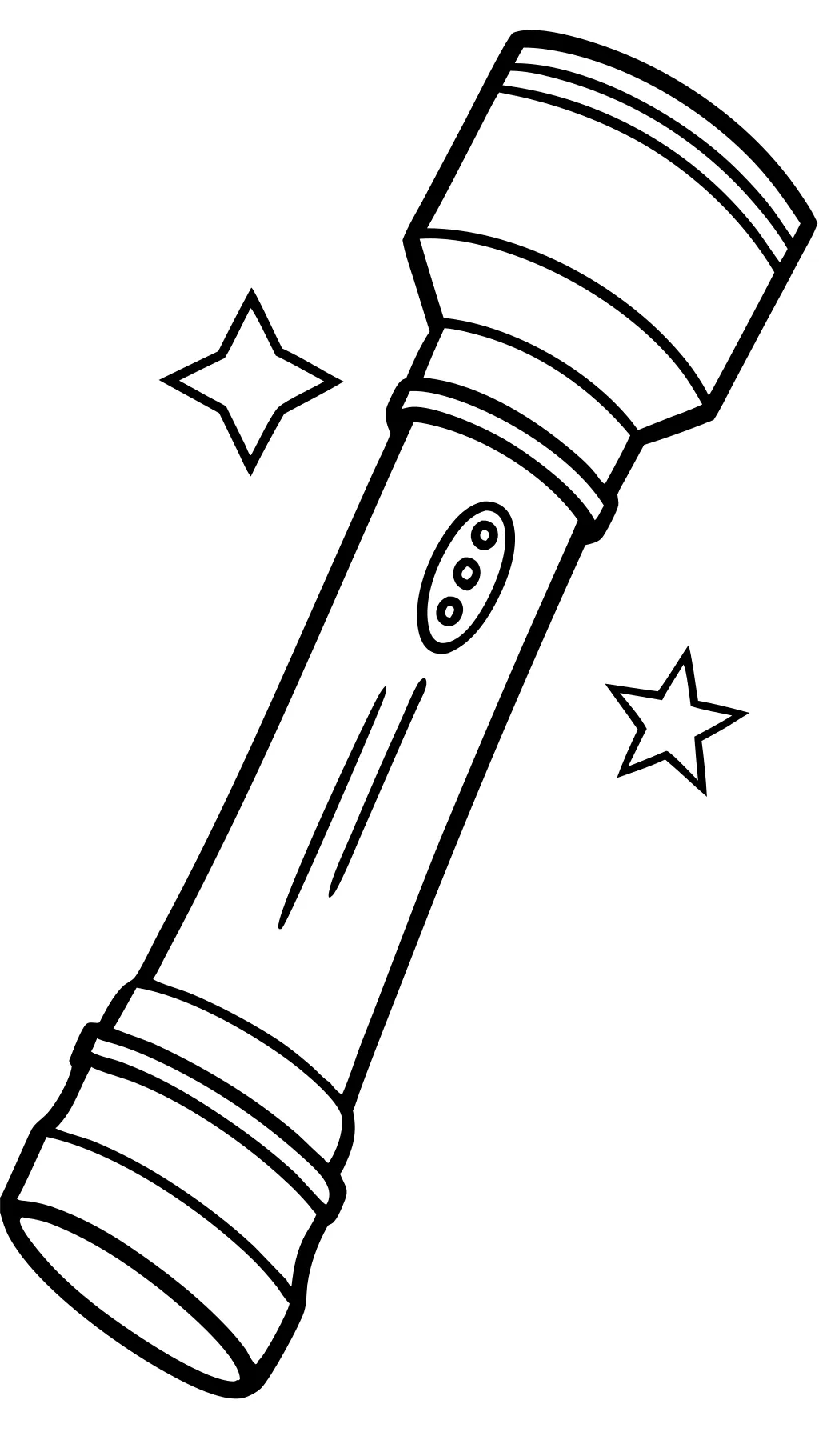 flashlight coloring page